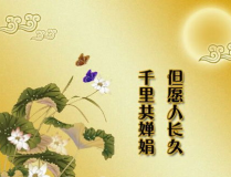 中秋节祝福词语有哪些,中秋佳节祝福语汇编